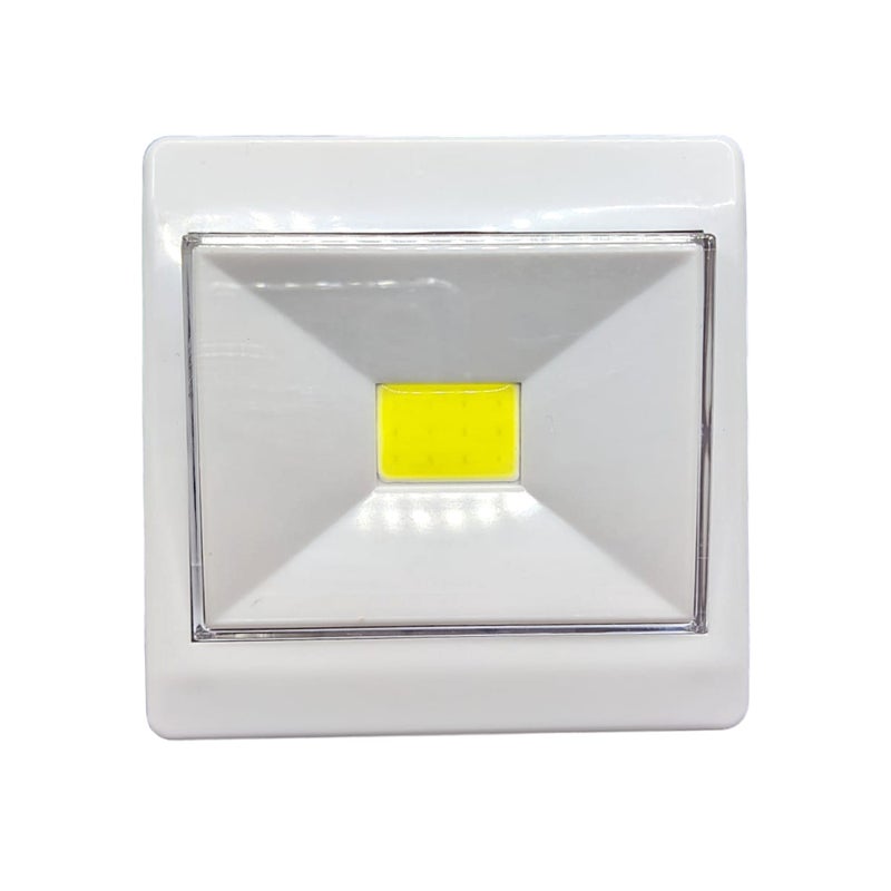 Lampka nocna LED z włącznikiem 1 COB 120 lm Baterie 3xAAA