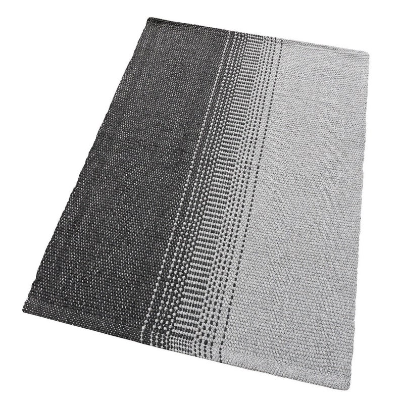 Mata łazienkowa Kuchnia Czysta Bawełna Miękka Chłonna Tkanina Tkana Ręcznie Szary 50x280 Cm