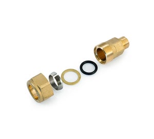 Raccordo Dritto Maschio Numatics INB103-102-022 - 1/2 X 3/8 NPT Attacco Rapido - Foto 3