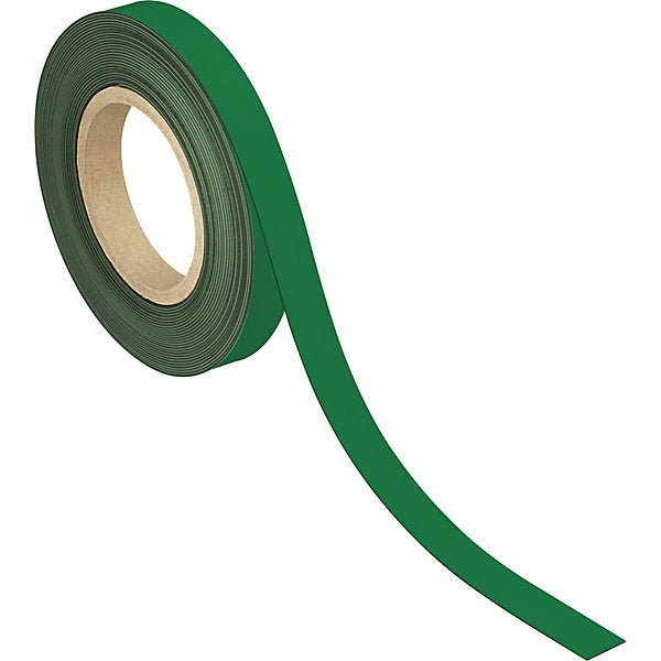 MAUL | Nastro | magnetico | lungh x largh 10000 x 20 mm | conf da 2 pz | verde