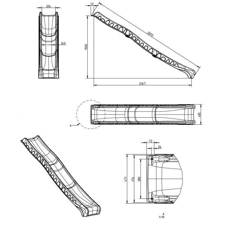 Rampe toboggan Masgames TRIX XL - 4