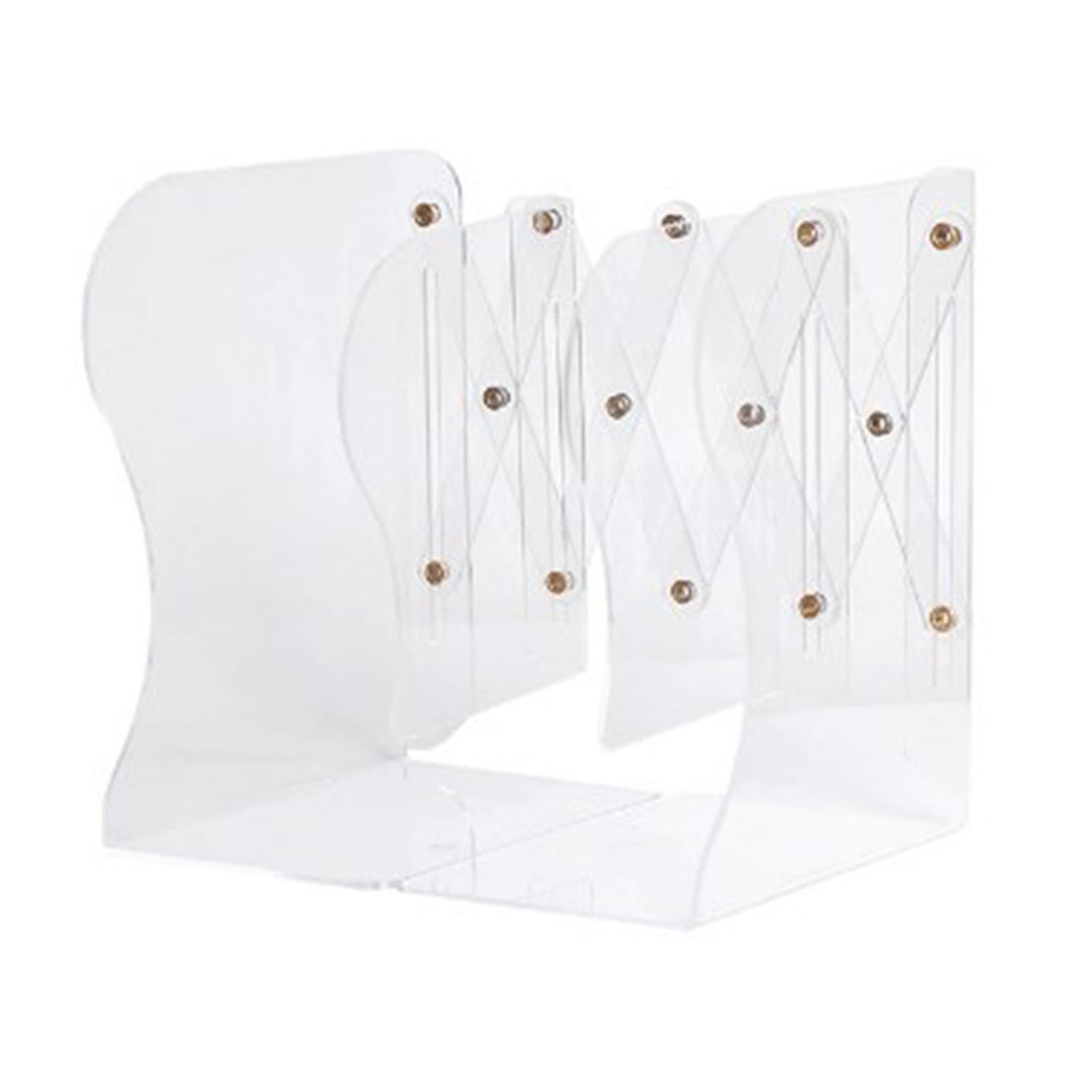 Lot De 2 Serre-livres Réglables Et Portables En Plastique