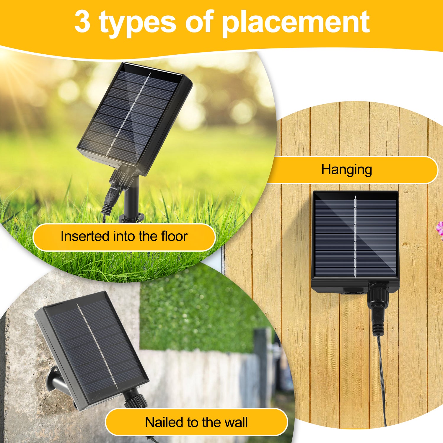 80M 800 LED Guirlande Lumineuse Solaire Extérieur Intérieur Carnaval Mariage Éclairage - IP44 Décoration de Noël pour Jardin anniversaire blanc chaud - 9