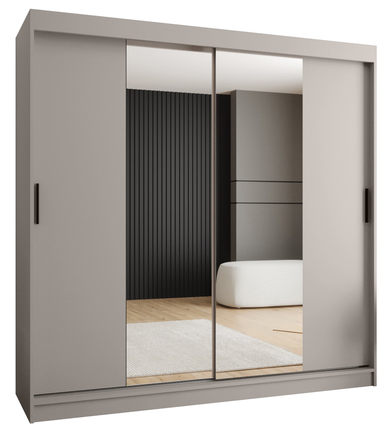 Szafa przesuwna garderoba RUBINO T1 200 x 62 x 200 cm - Abiks Meble