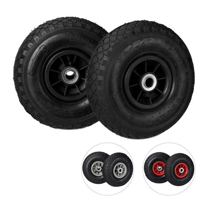 QUARKZMAN Roues RC 50mm – 3 Roues En Caoutchouc PU Pour Avions Et Modèles DIY