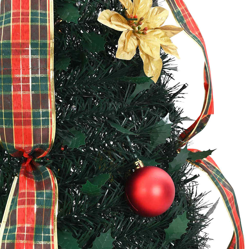 Árbol de Navidad Artificial 50 LED Verde 120 cm PVC Ahorro Energético Ideal para Interior y Exterior ComfortXL - 6
