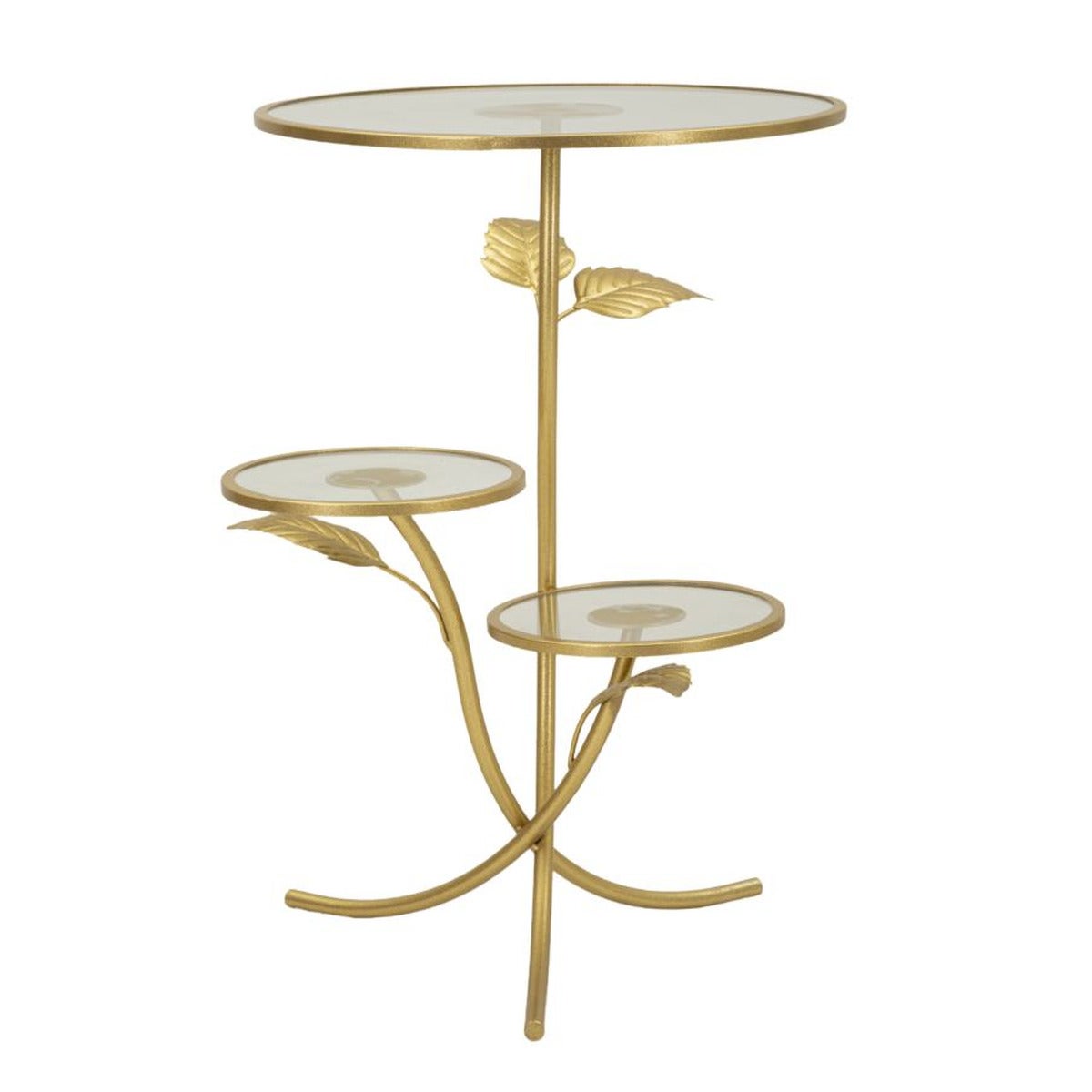 Stolik Kawowy Molde, Metal, Złoto, Seven Design