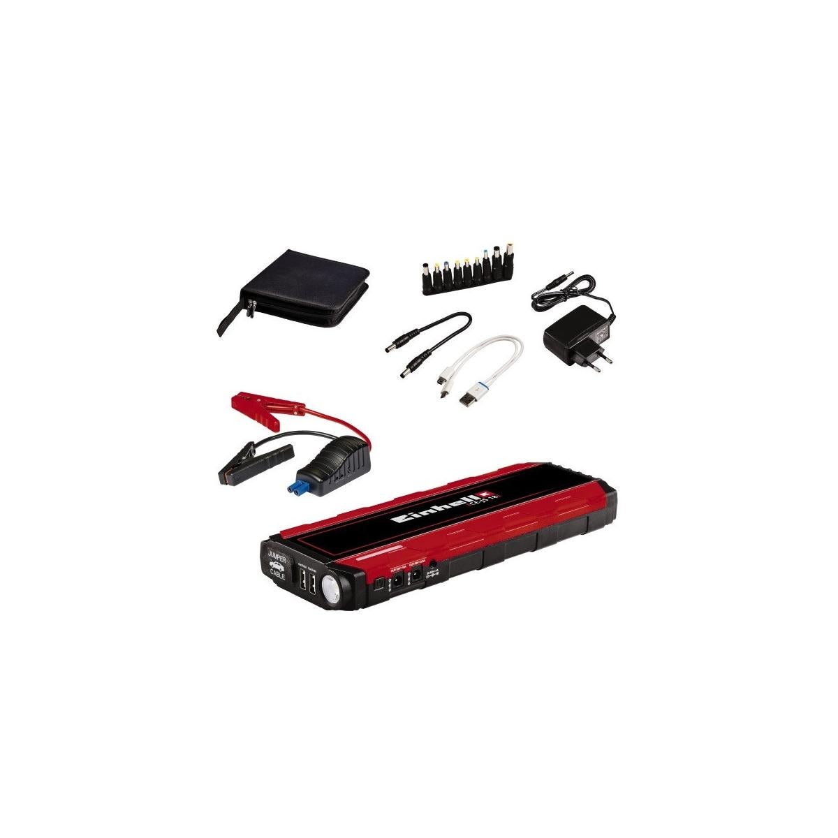 Przenośna ładowarka Einhell CE-JS 18 bateria 18000 mAh i lampa LED