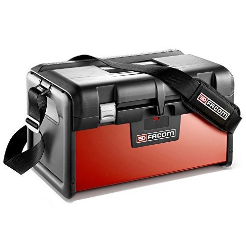 FACOM Caisse à Outils en Métal 5 Cases Grand Volume - 560 X 220 X 215 mm - Bt.13Gpb