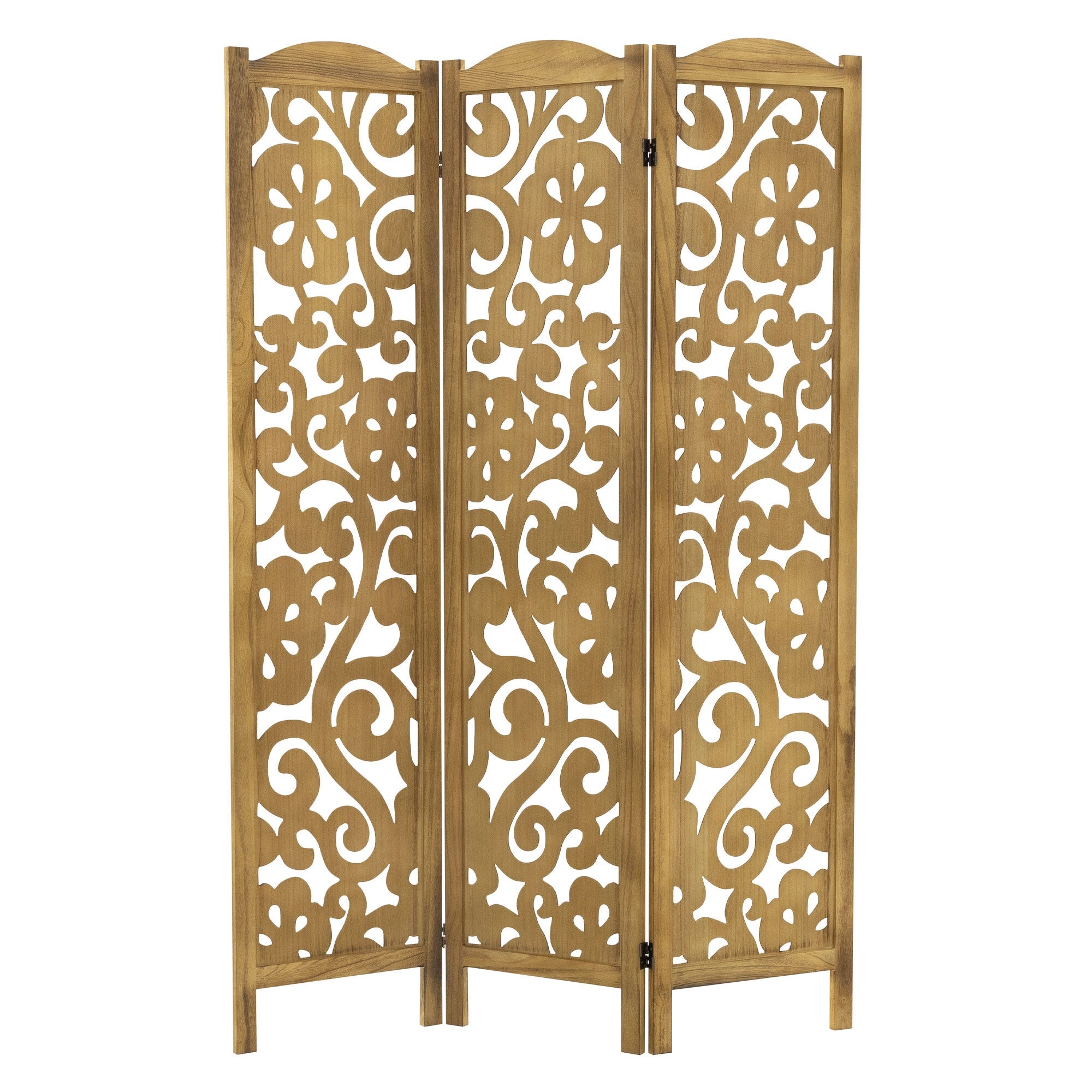 Paravent intérieur Yokohama 172x121 cm naturel en bois à 3 panneaux pliable cloison de séparation écran diviseur protection visuelle séparateur pièce | Leroy Merlin Paravent intérieur Yokohama 172x121 cm naturel en bois à 3 panneaux pliable cloison de séparation écran diviseur protection visuelle séparateur pièce | Leroy Merlin