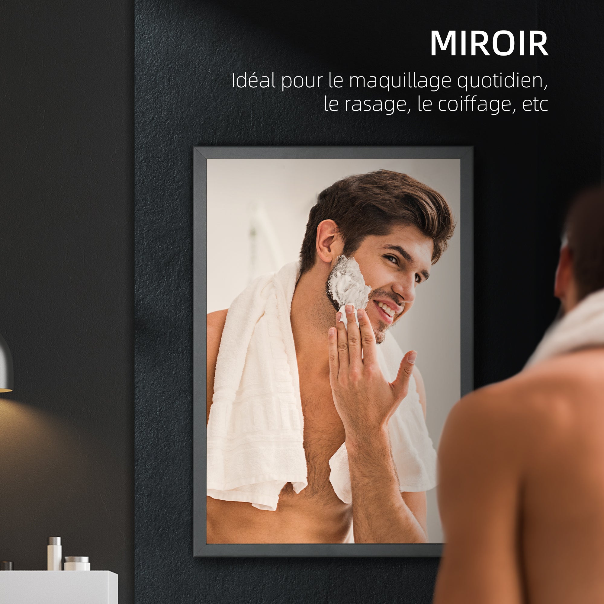 Armoire à miroir Acier inoxydable kleankin - 5