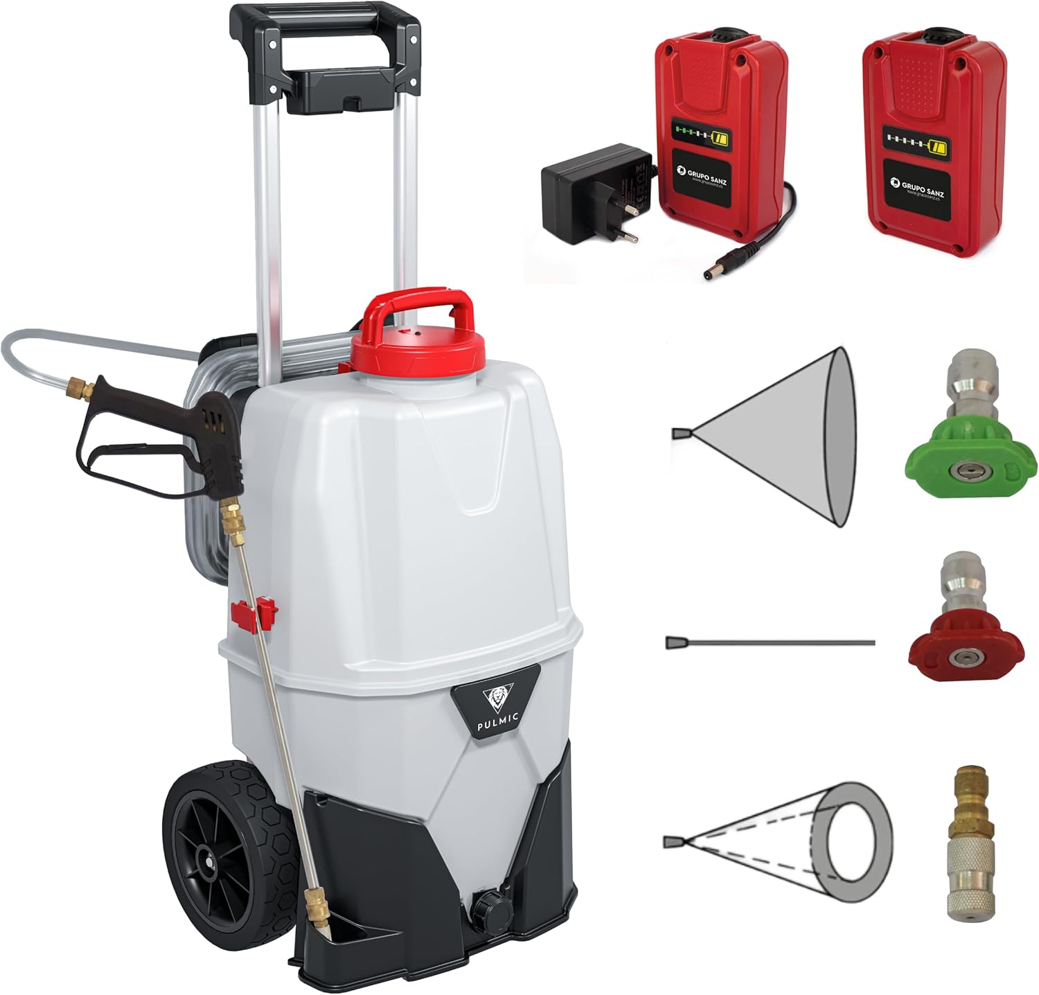 PULMIC Pulvérisateur Électrique Professionnel 35L pour Nettoyage de — free download