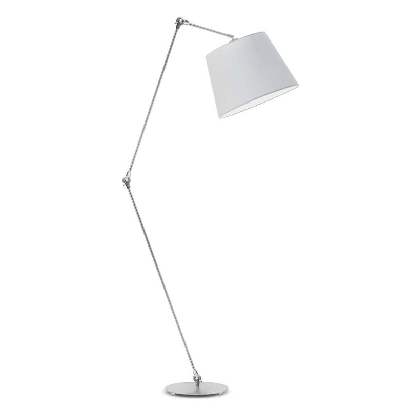 Lampa stojąca podłogowa przegubowa regulowana z abażurem stożek SOUL