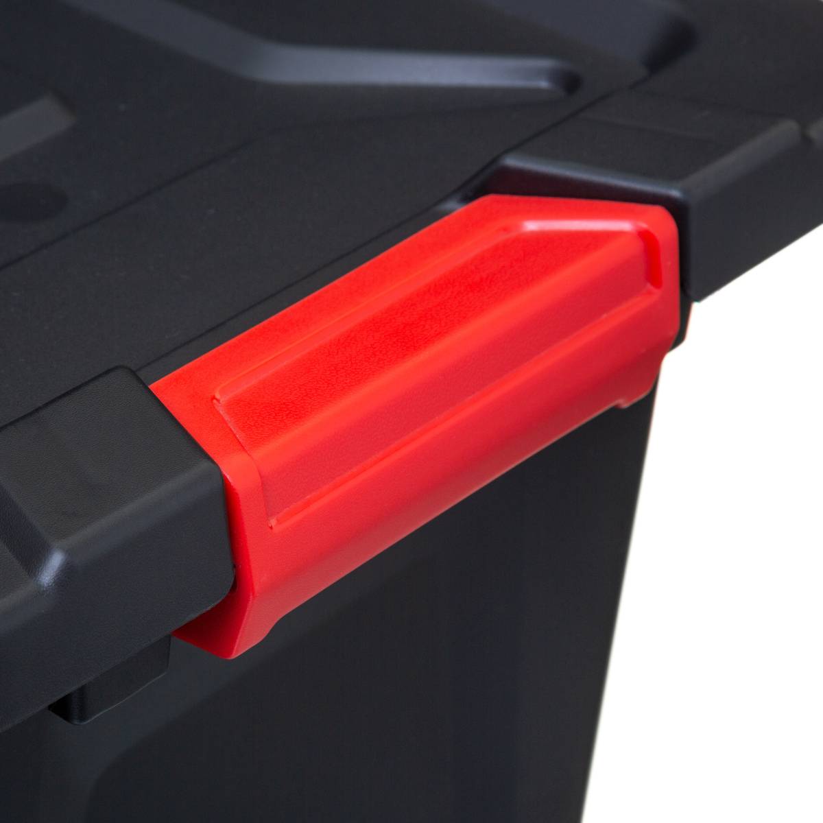 5five - boîte en plastique transparente 22l clip n box