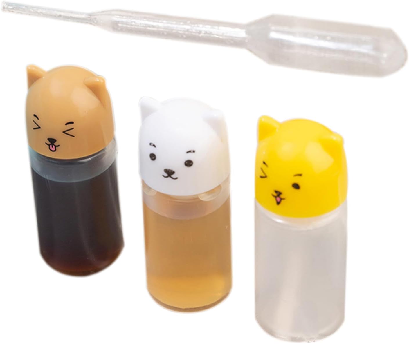 Miniaturowe butelki do wyciskania sosów – przenośny dozownik sosu sałatkowego, wielokrotnego użytku plastikowa butelka na sos do lunchboxa