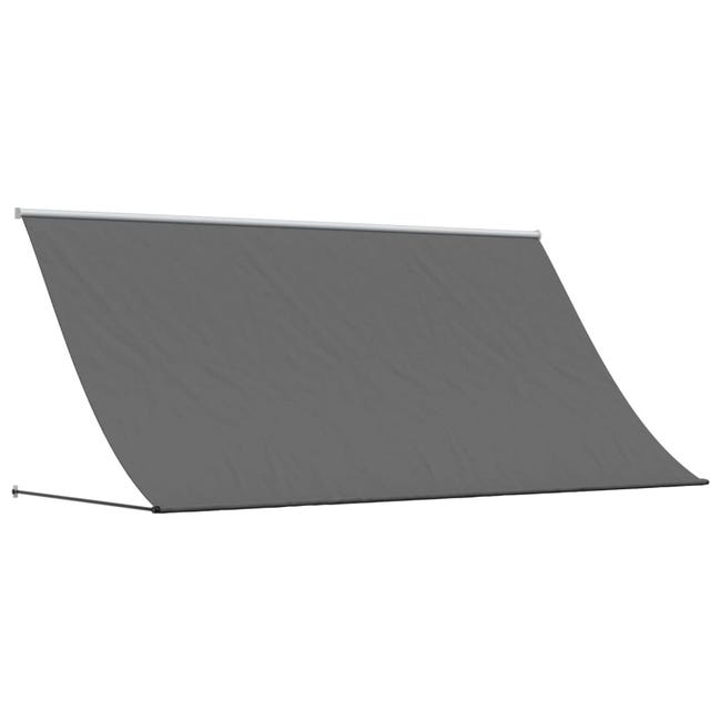Tenda Da Sole Retrattile VidaXL 150x150 Cm - Tessuto Anti-UV, Acciaio, Altezza Regolabile, Colore Antracite - Foto 6