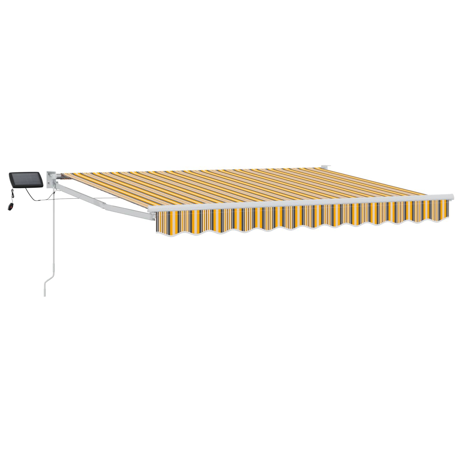 Store rétractable manuel avec LEDs 3,5 x 2 m | Leroy Merlin