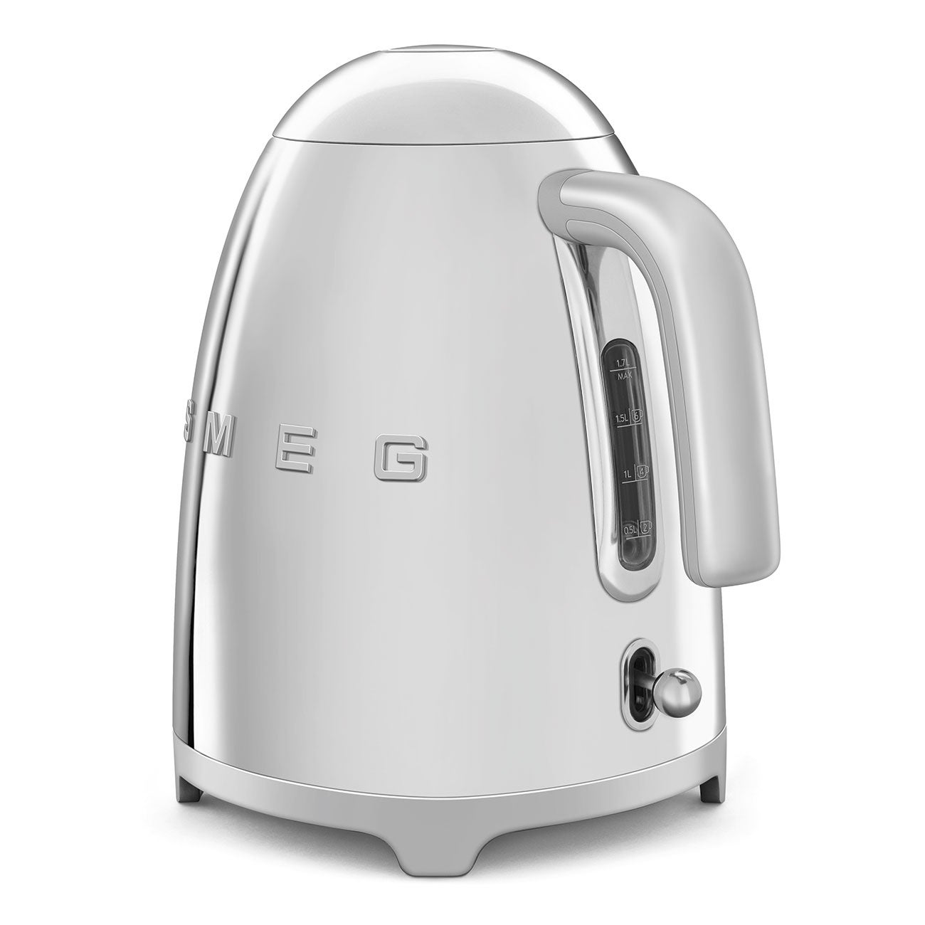 Bouilloire 1,7L vintage gris / argent KLF03SSEU Smeg - 3