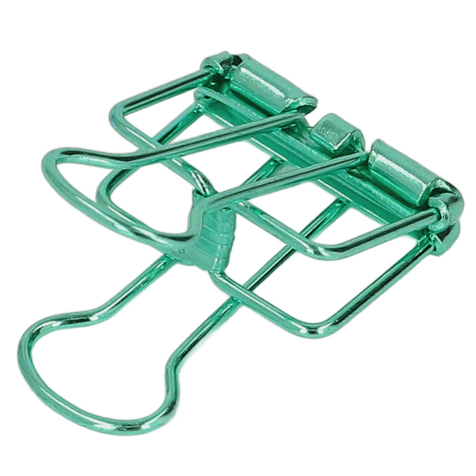 Lot De 42 Pinces à Livres Dorées - Clips Métalliques Pour Organiser Documents, Bureau, École