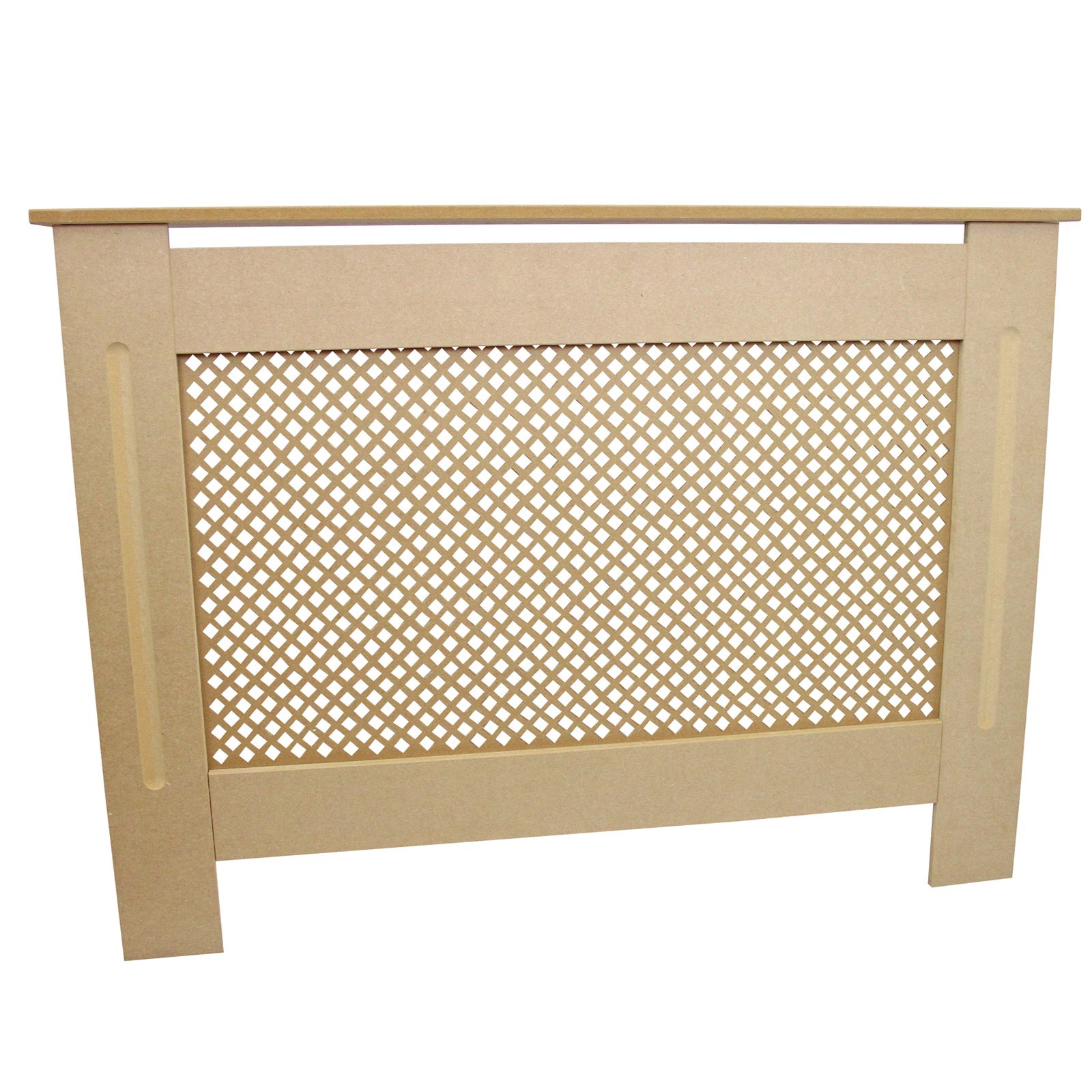 Cache Radiateur en MDF Blanc de 111,5cm de large
