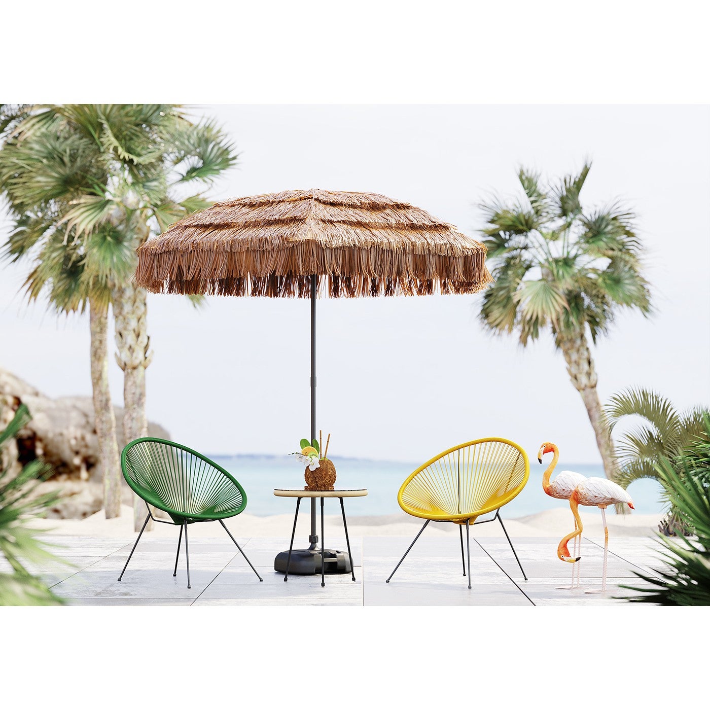Table d'appoint Acapulco nature Kare Design - 6