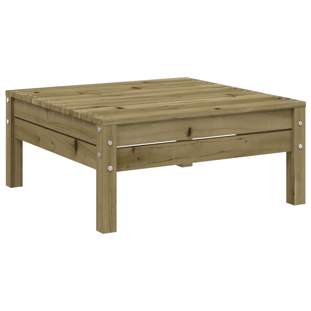 Salon bas de jardin en Bois Marron 4 personnes - 8