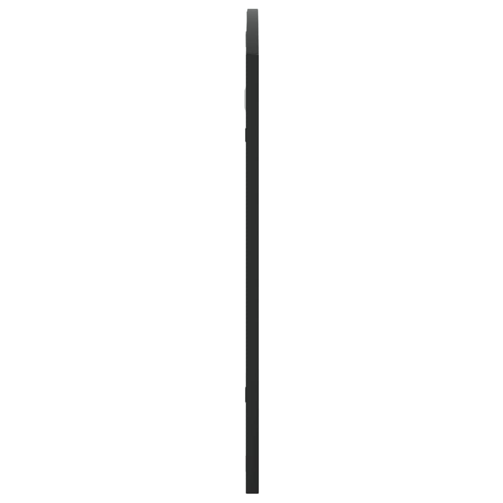 Maison Exclusive - Miroir mural noir 100x60 cm arche fer - 4