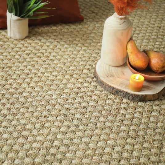 Jonc de mer - Chennai - Natté 4x4 - Echantillon 15 x 20 cm