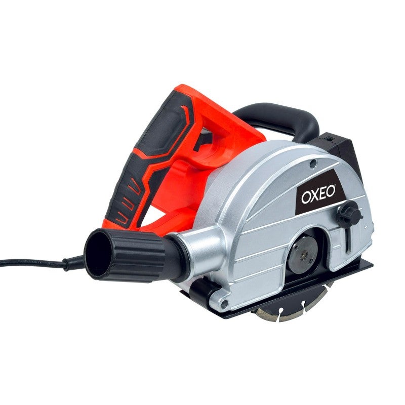 Rainureuse Laser 1700w - 2 disques diamantées Ø150mm - Largeur saignée : 14-19-29 mm - Profondeur : min 10mm a 40mm - 5