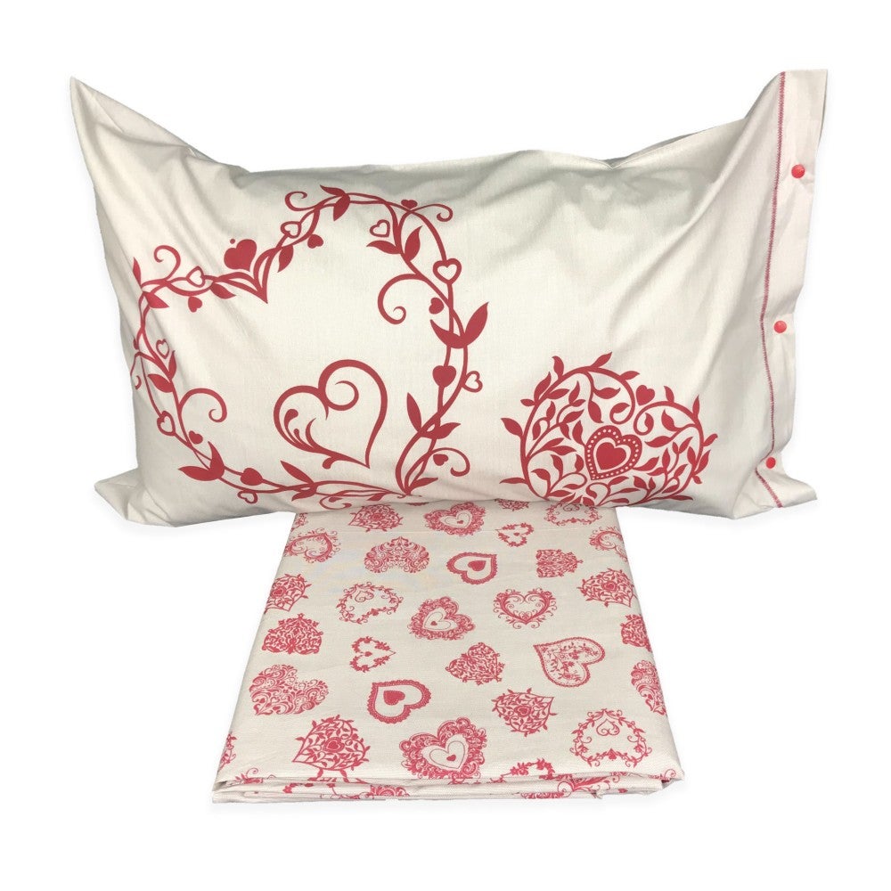 Copripiumino Tirolese Valgardena - Matrimoniale 250x200 Cm, Cotone, Design Montagna Con Cervi - Foto 7