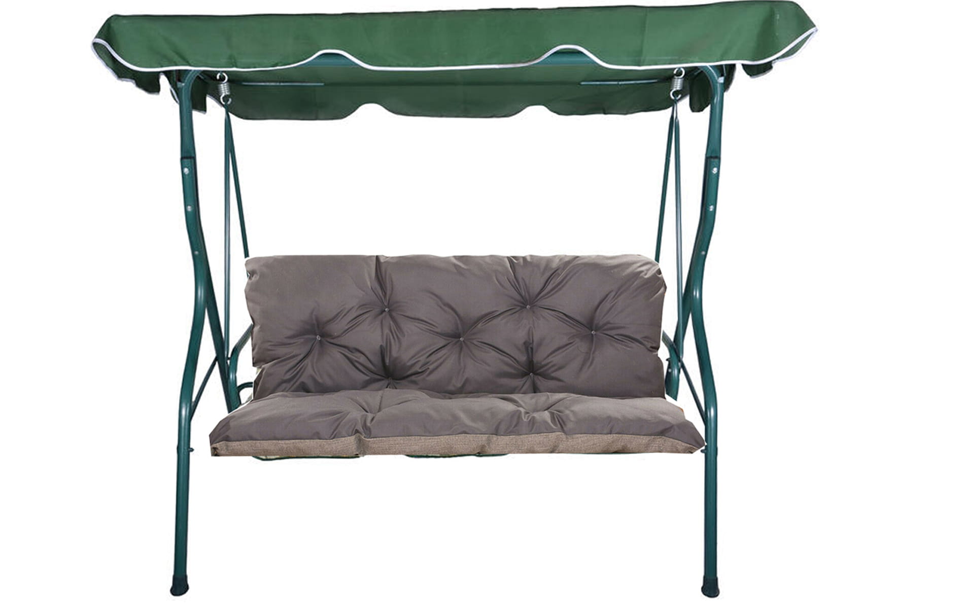 Poduszka ogrodowa na huśtawkę 150x50x50cm poduszka na meble ogrodowe antracyt, poduszka na balkon taras, poducha ogrodowa na ławkę