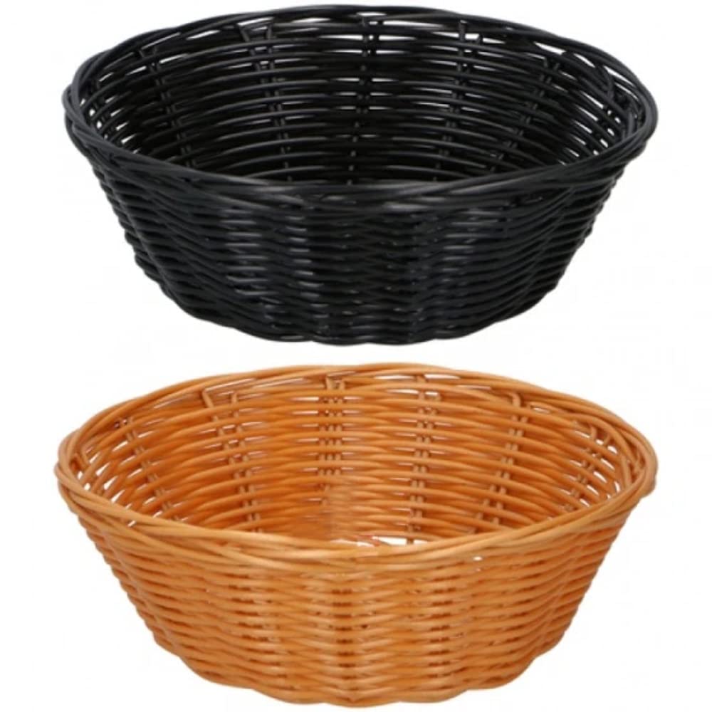 Cestino Per Pane In Similpelle PU Vegana | Pieghevole Double Face Nero/Roccia | Salvaspazio Per Camper E Cucina - 2