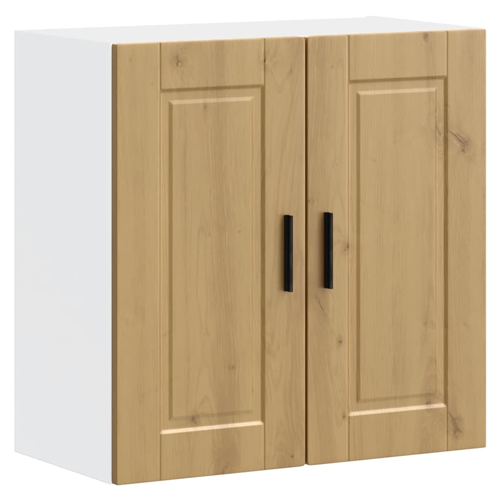 Armario de pared cocina madera ingeniería roble artesanal