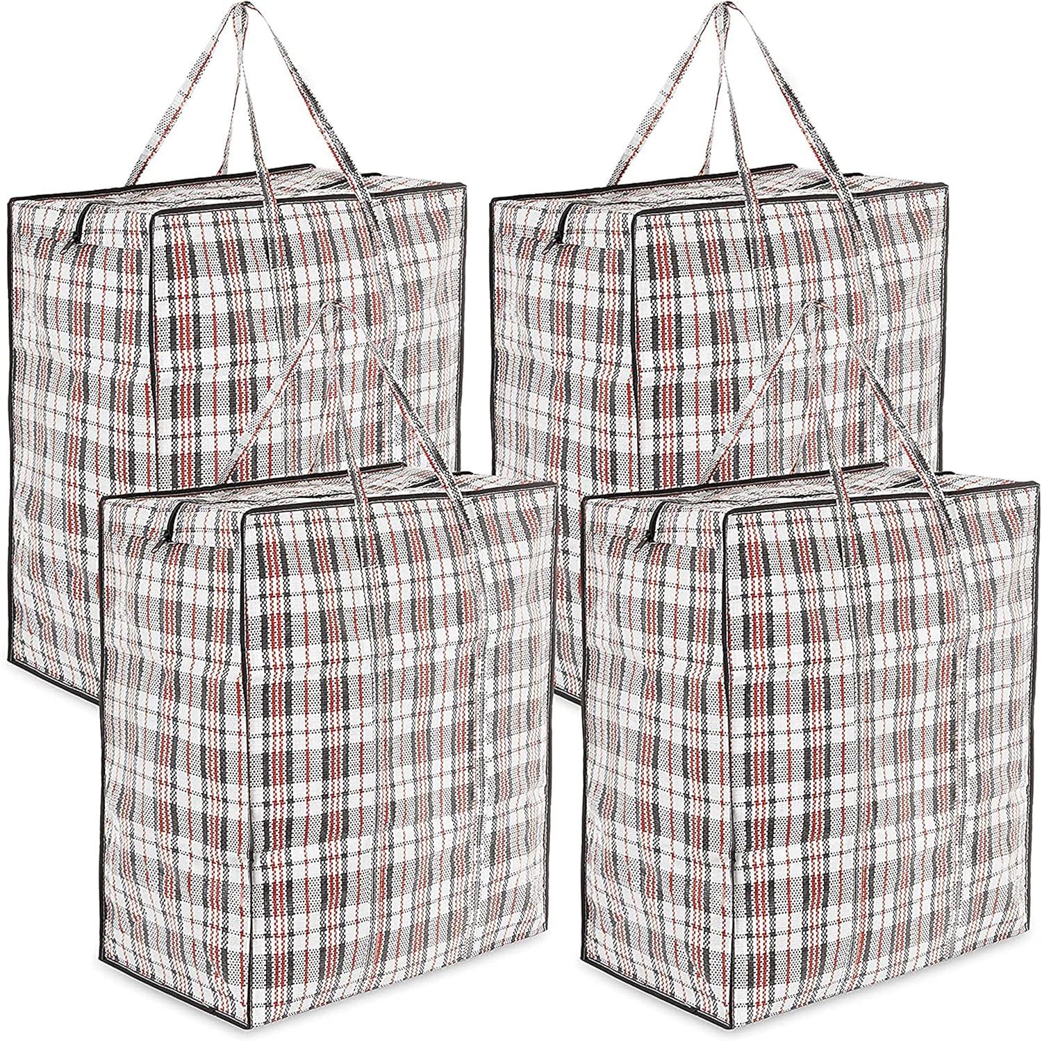 Duża Torba Do Przechowywania Jumbo Bag Przechowywanie Ubrań Przeprowadzka - Multipack (Zestaw 4 szt.)