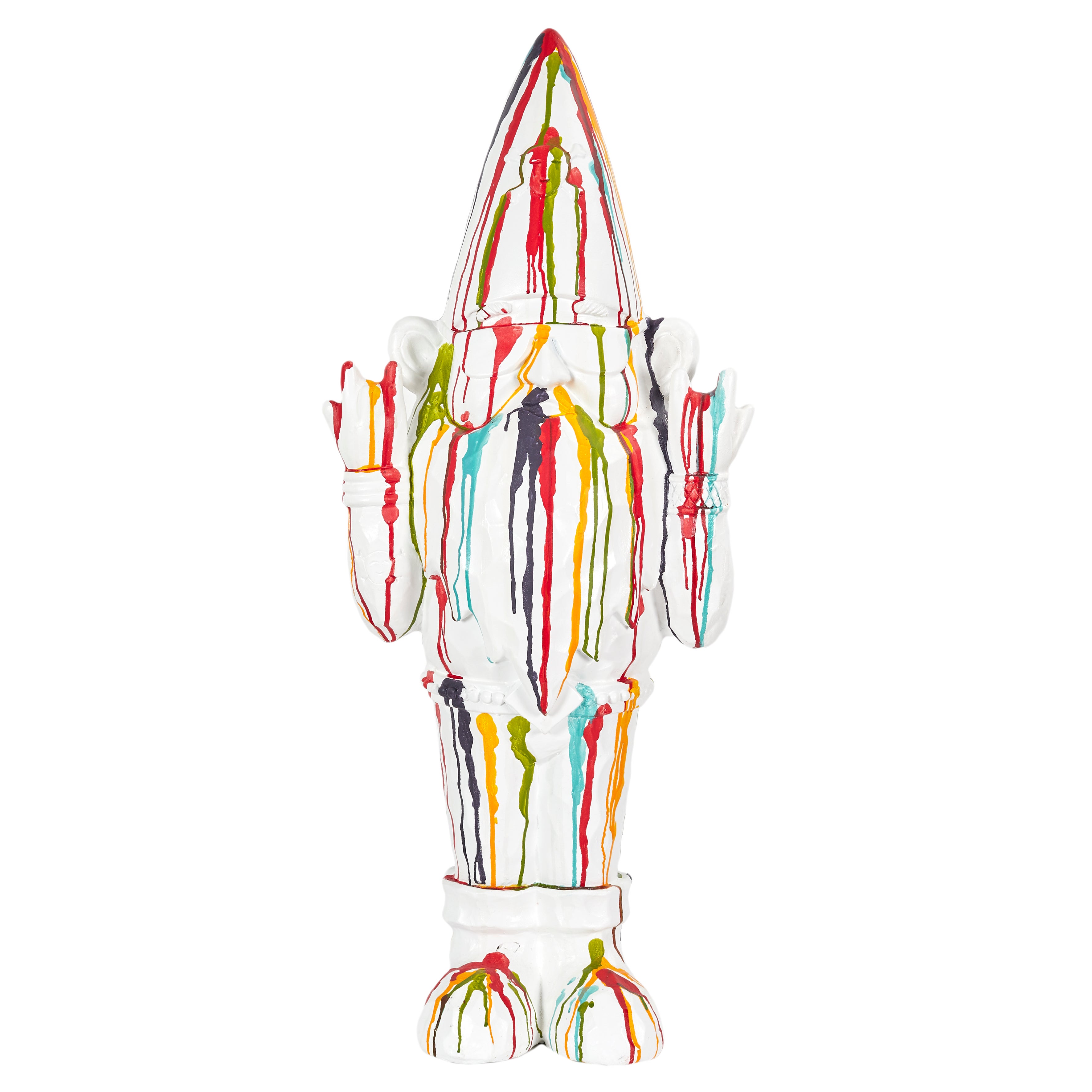 Statue - Home Deco Factory - Nain Rockeur - Multicolore - 2