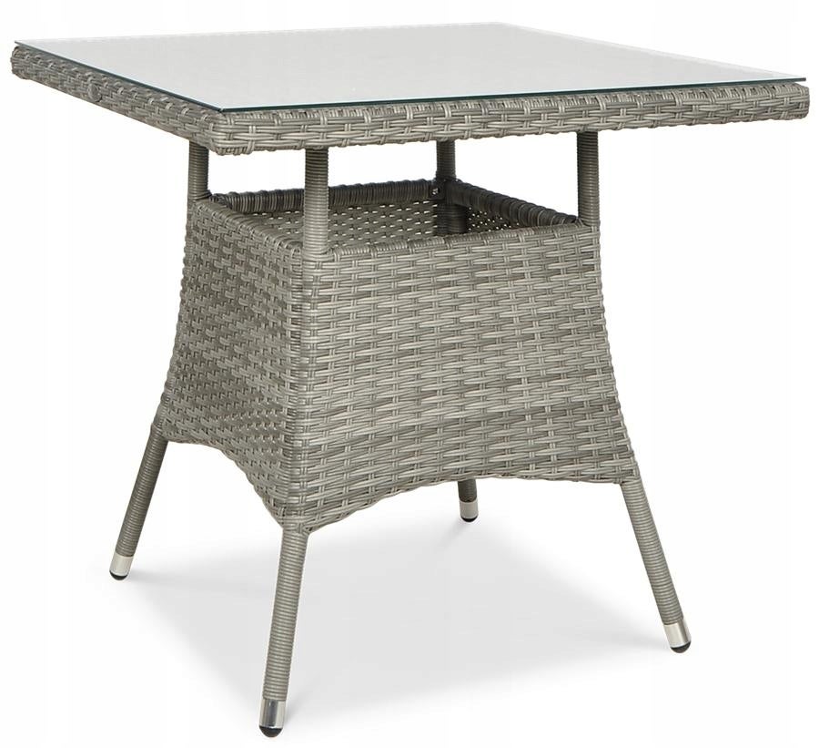 Stół Ogrodowy Focus Garden Balkonowy na Taras Technorattan LUGO szary 1 szt