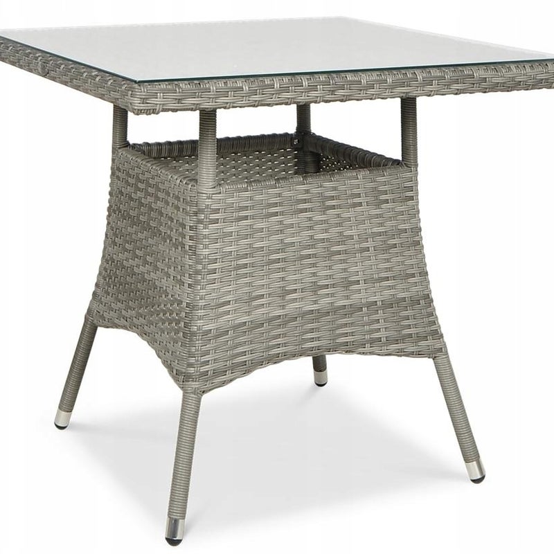 Stół Ogrodowy Focus Garden Balkonowy na Taras Technorattan LUGO szary 1 szt