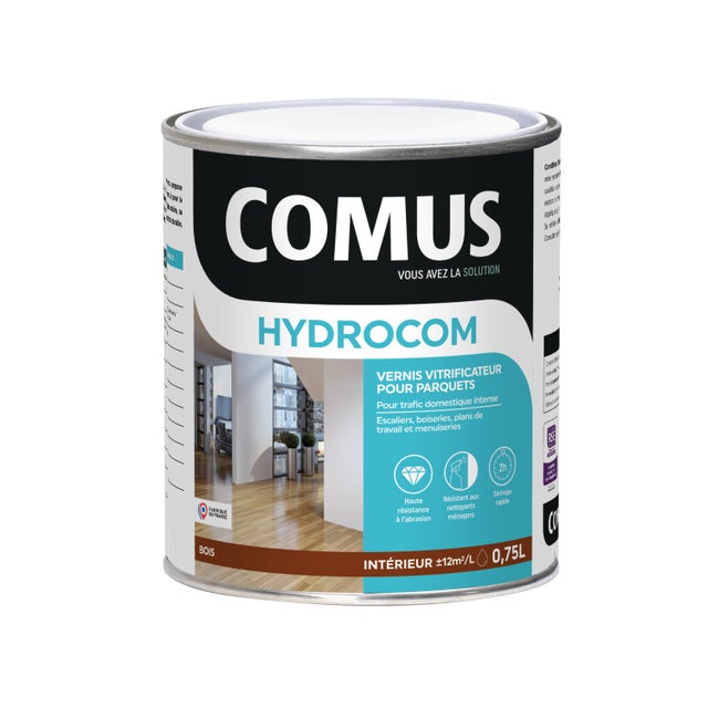 Vernis marin brillant 0,75 L Plastivernis 127 - COMUS