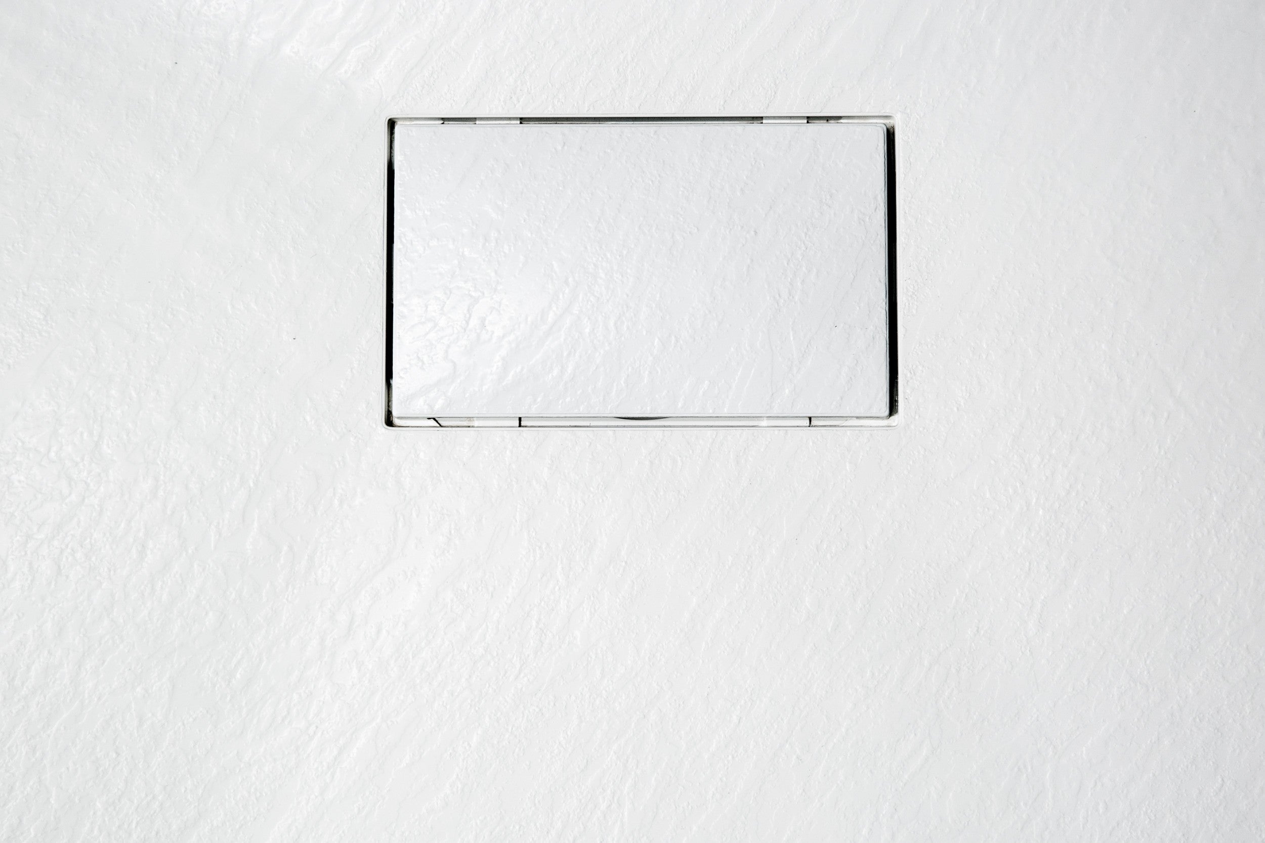 Piatto Doccia 90x70 Spessore 26 mm In SMC Effetto Pietra Bianco Quarzo - 7