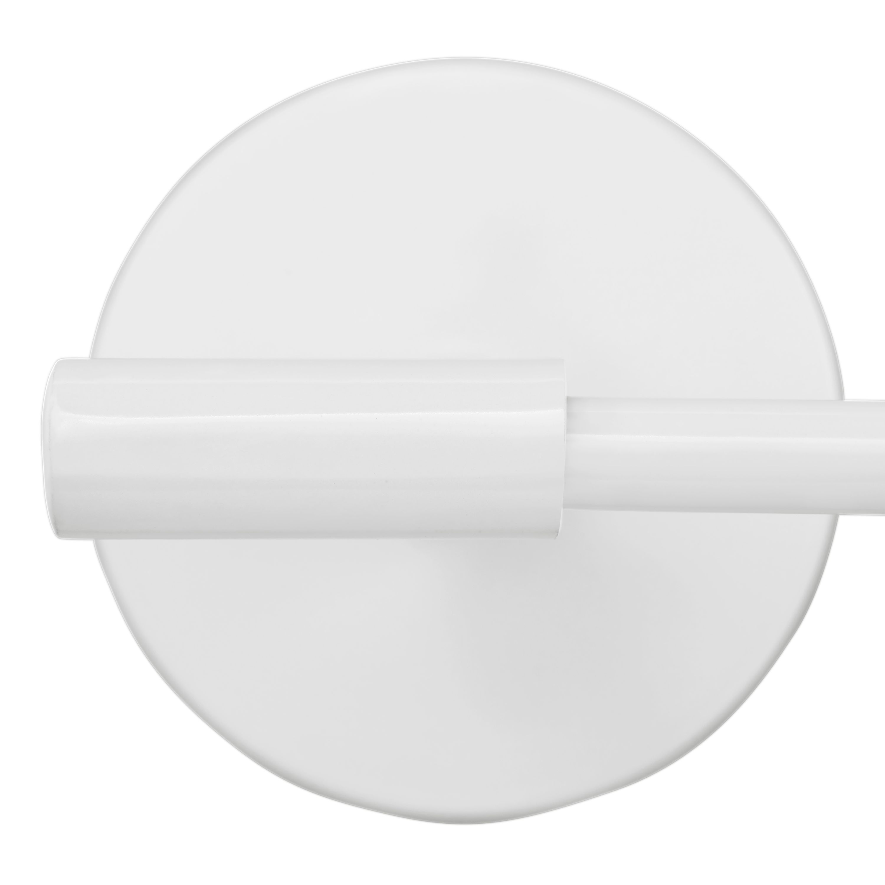 Uchwyt ścienny na papier toaletowy SUITE - Do zamocowania na stałe lub przyklejenia - Biały - SENSEA - 2