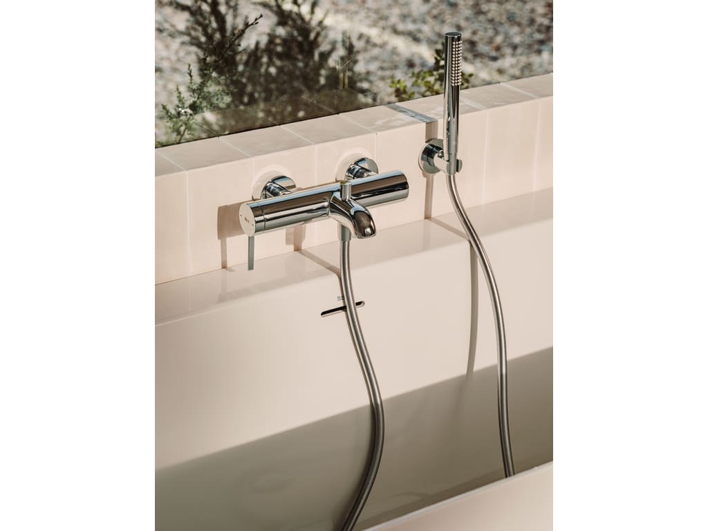 ROCA Mitigeur bain-douche mural ONA avec inverseur automatique, chromé - 5