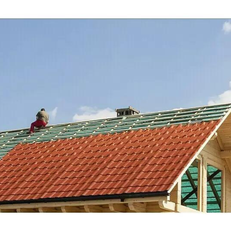 Pack de 2 plaques PVC imitation carrelage Valencia terre cuite 219 x 72 cm - 2