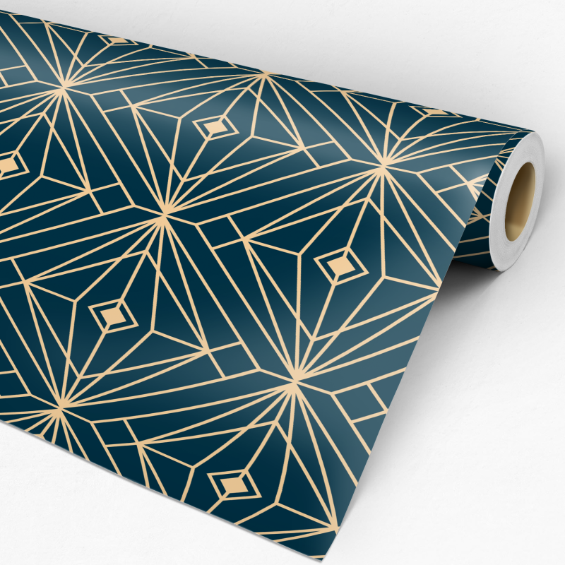 Carta Da Parati Geometrica - - Scopri Le Nuove Collezioni