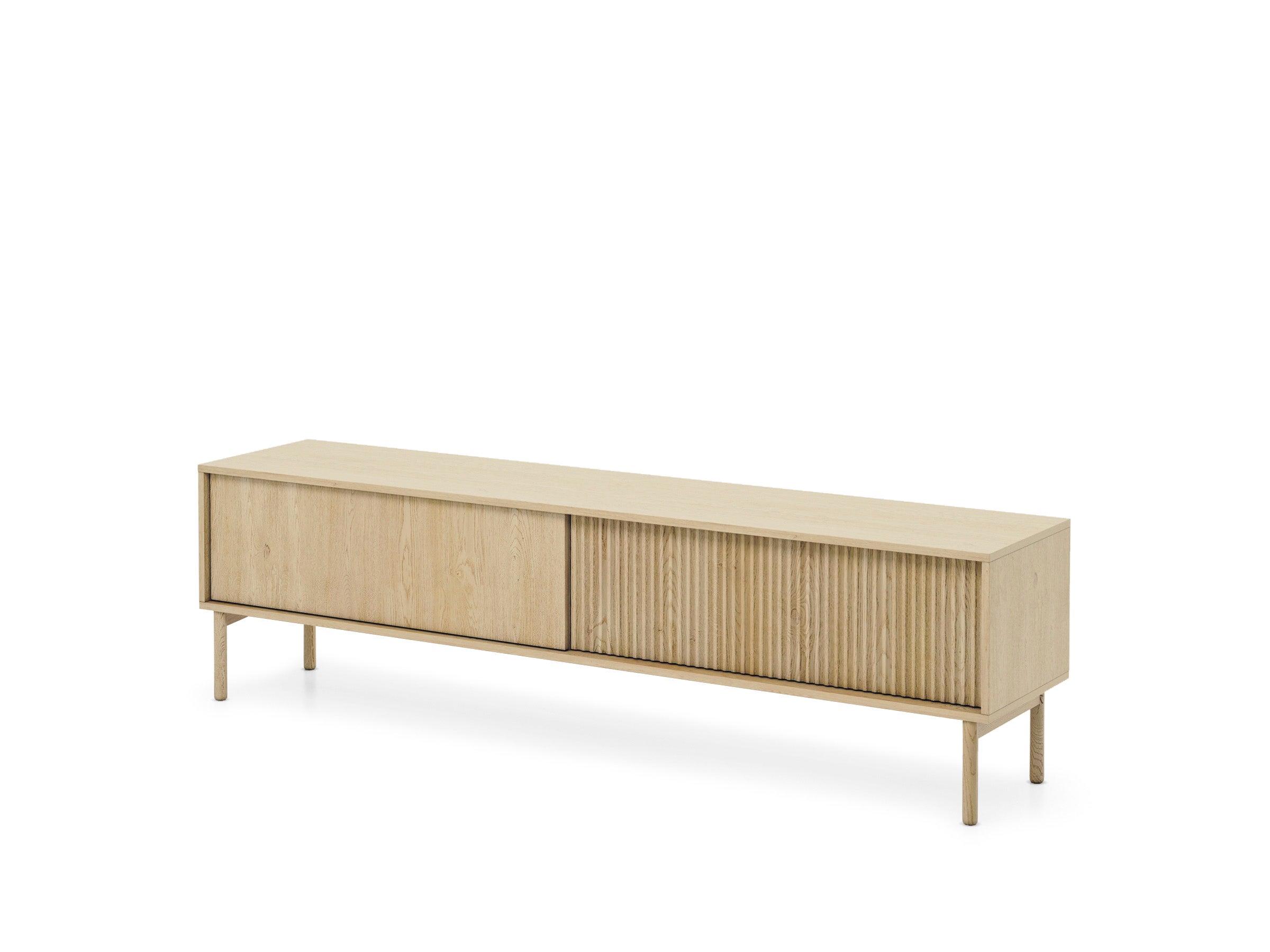 Szafka RTV, dąb Cremona, 187,1 x 51,8 x 39,5 cm