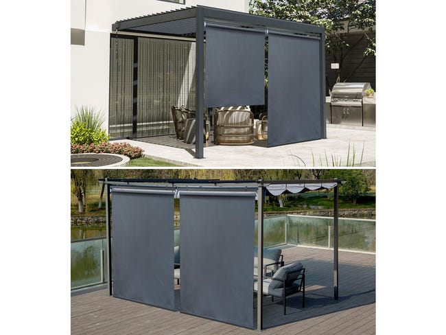 VidaXL Tenda a Rullo per Esterni 200x140 cm Gialla | Leroy Merlin VidaXL Tenda a Rullo per Esterni 200x140 cm Gialla | Leroy Merlin