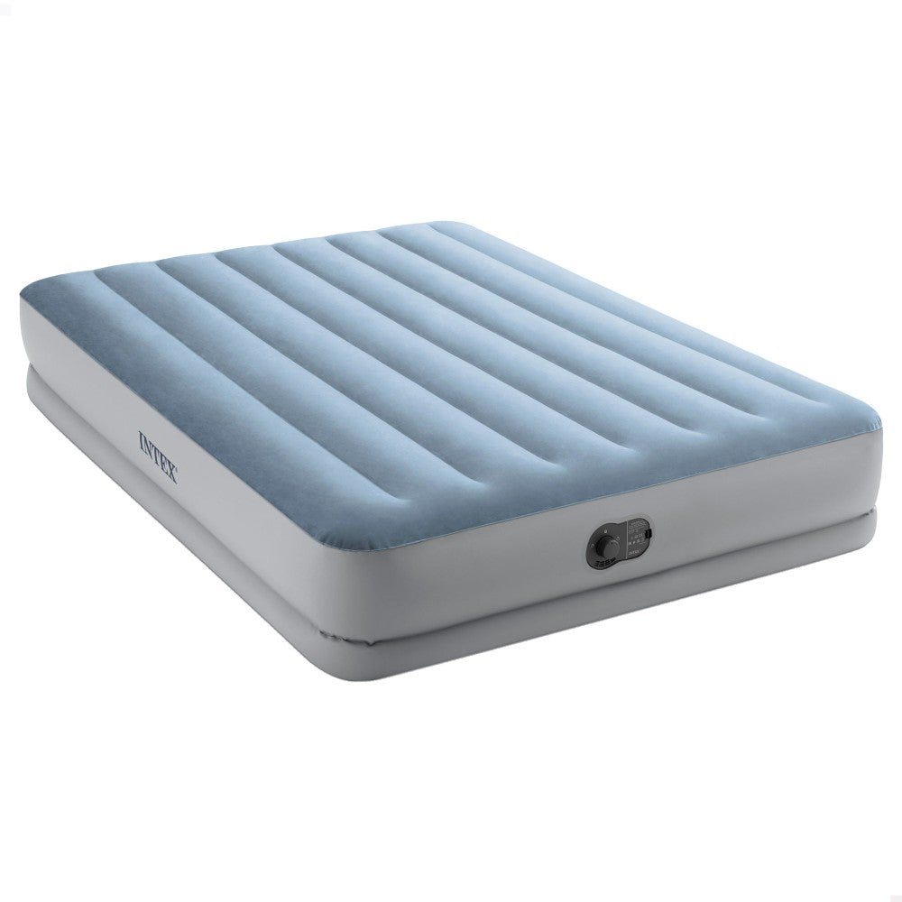 Materac Dmuchany Dwuosobowy Łóżko z Pompką USB Intex 64159
