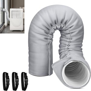 Tuyau D'évacuation Flexible Pour Climatiseur Mobile - Diamètre 100 Mm, Aluminium Et PVC