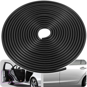 Para Portiera Auto 10M, Nero) Protezione Per Bordi Portiera Auto, Guarnizione In Gomma A Profilo In Gomma Per Bordi - Foto 9
