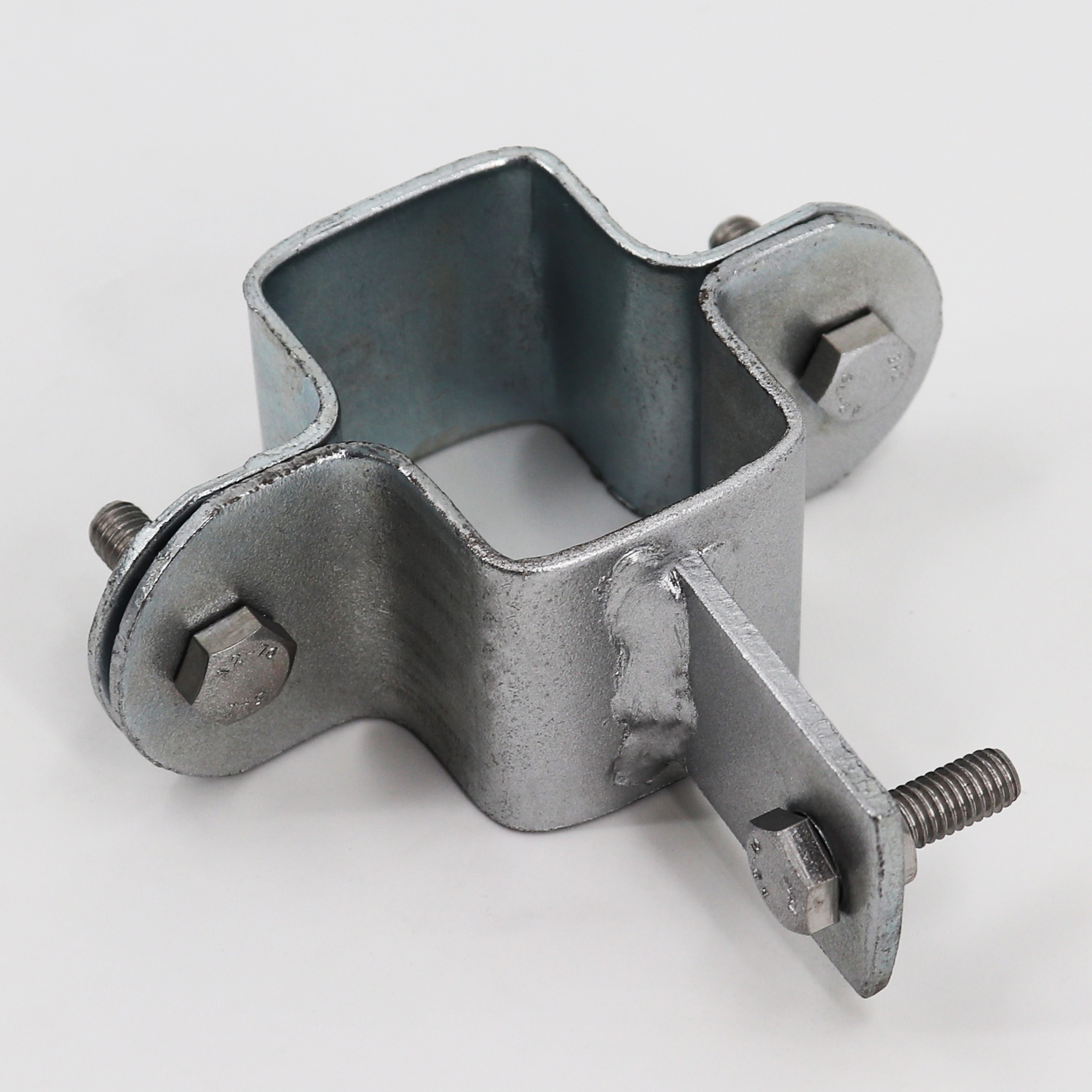 1 collier de serrage pour poteau à profil en Z clôture de protection contre la faune sauvage, clôture forestière, grillage noué, clôture de pâturage - 2