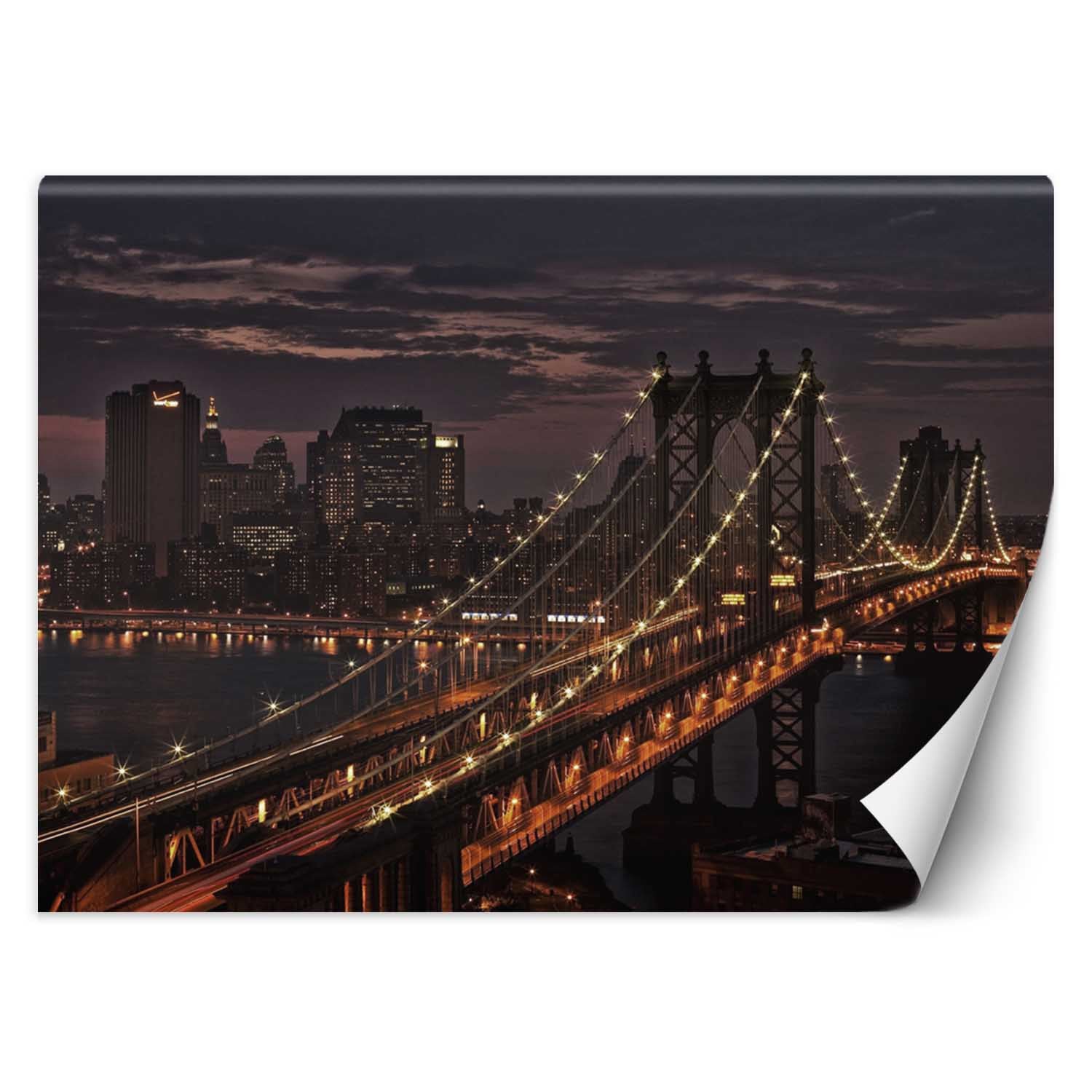 Fototapeta, Most Nowy Jork 200x140
